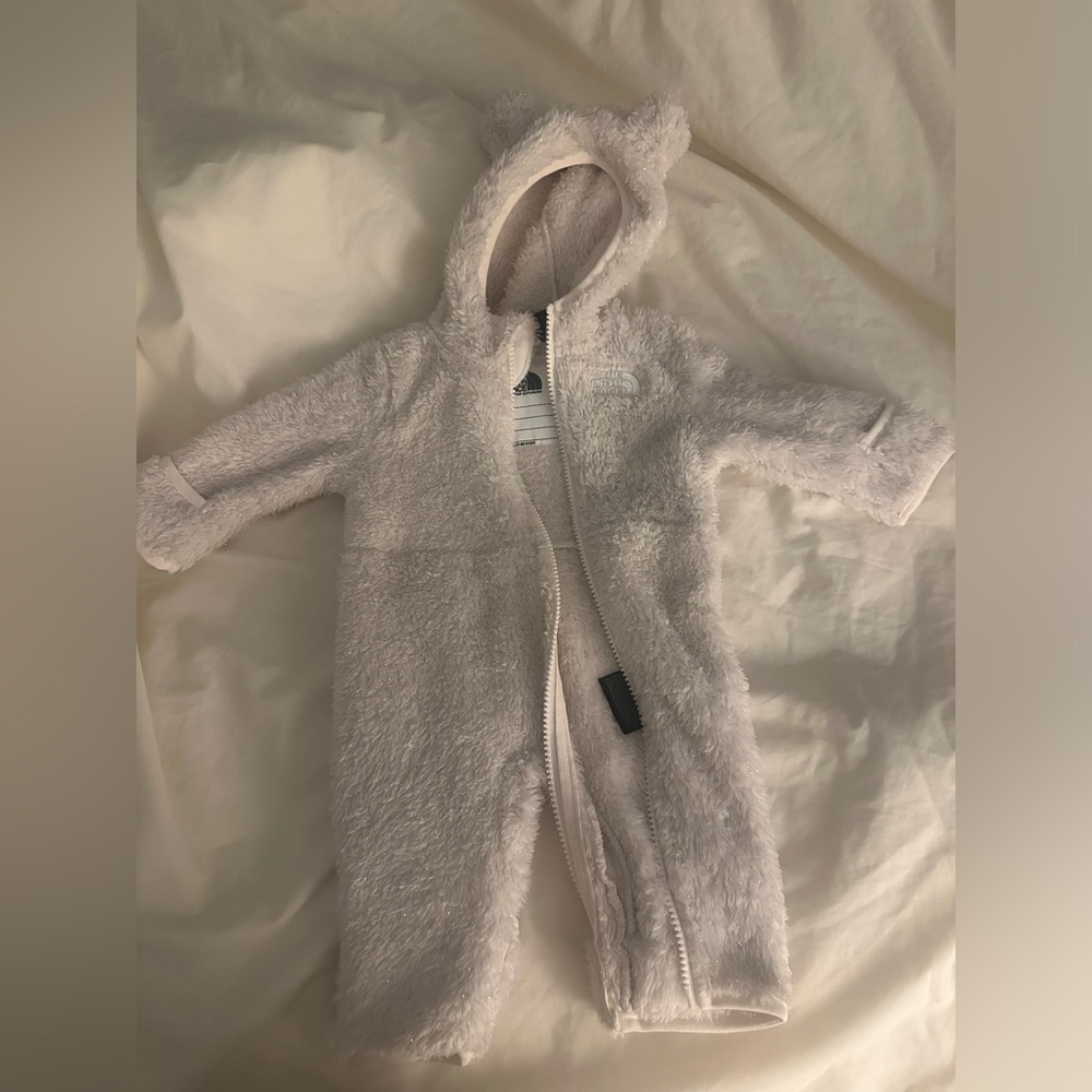 The North Face 0-3 snowsuit